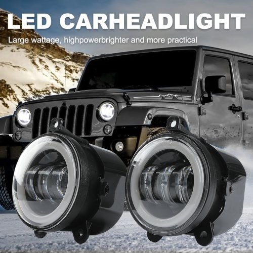 3.5 Inch LED Fog Lights for Jeep Wrangler JK JL