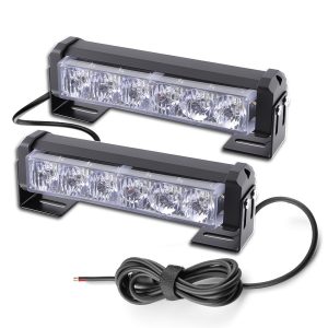 1-to-2 LED Grille Strobe Warning Light Kit