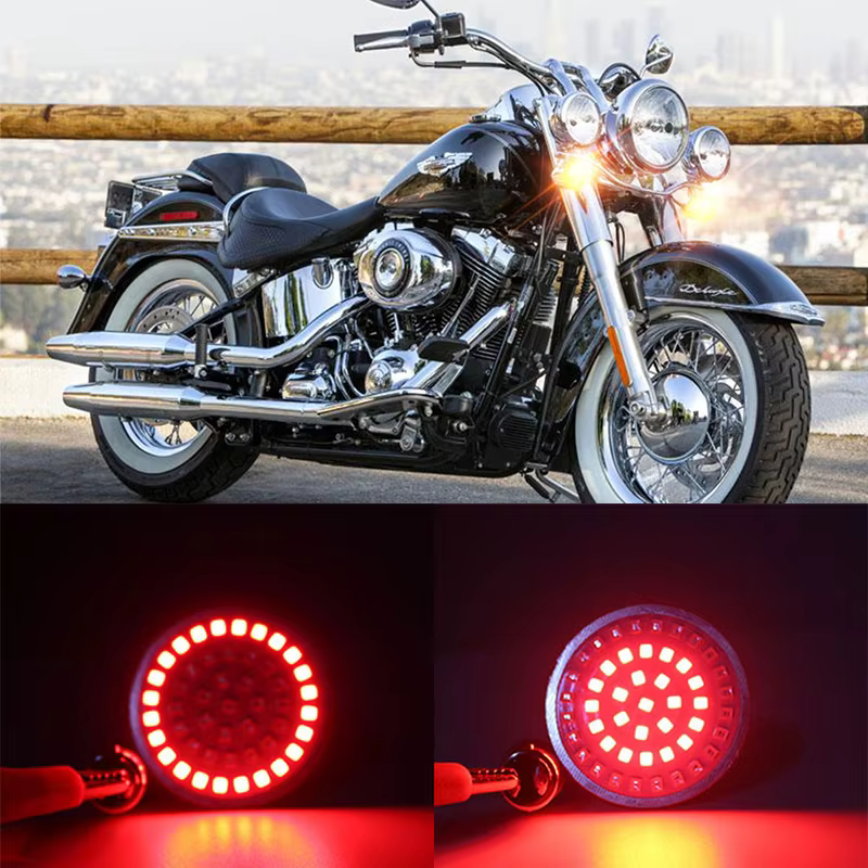 1157-48smd-motorcycle-led-turn-signal-bulbs-white-yellow-05 1157 48SMD Motorcycle LED Turn Signal Bulbs White / Yellow
