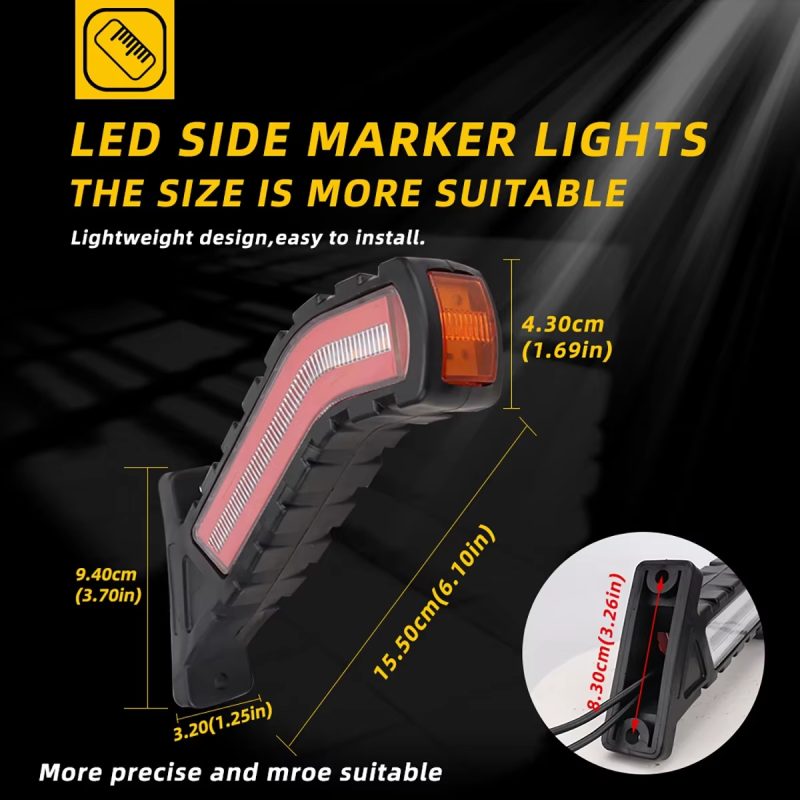 12v-24v-led-side-marker-warning-lights-for-truck-trailer-02 12V-24V LED Side Marker Warning Lights for Truck Trailer