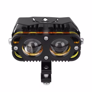 12v-24v-motorcycle-led-lens-spotlight-with-dual-color-high-low-beam-06 12V-24V Motorcycle LED Lens Spotlight with Dual Color High Low Beam