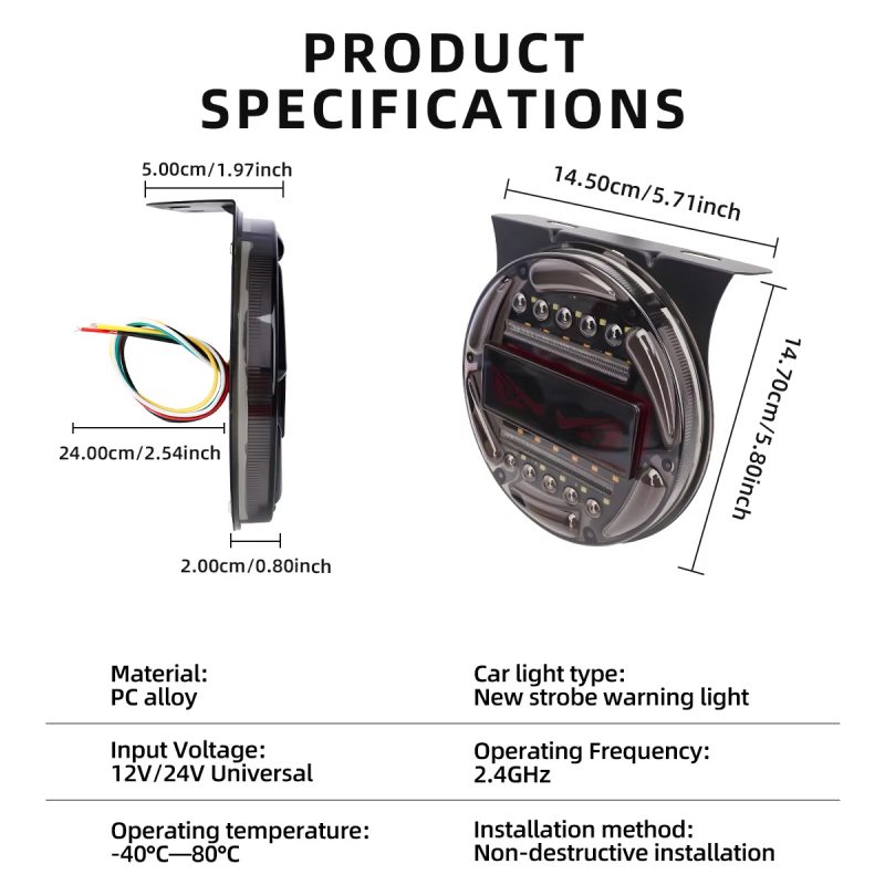 12v-24v-rgb-devil-eyes-led-side-marker-warning-lights-02 12V-24V RGB Devil Eyes LED Side Marker Warning Lights