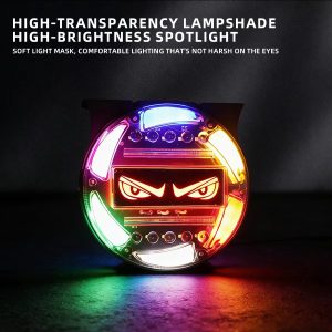 12v-24v-rgb-devil-eyes-led-side-marker-warning-lights-03 12V-24V RGB Devil Eyes LED Side Marker Warning Lights