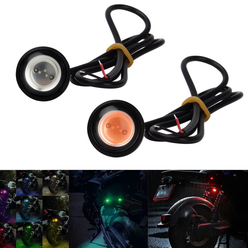 18-23mm-mini-eagle-eye-led-lights-for-motorcycle-license-plate-drl-01 18-23mm Mini Eagle Eye LED Lights for Motorcycle License Plate DRL