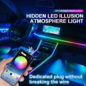 18-in-1-rgb-64-color-car-interior-ambient-light-kit-with-acrylic-strip-03 18-in-1 RGB 64-Color Car Interior Ambient Light Kit with Acrylic Strips