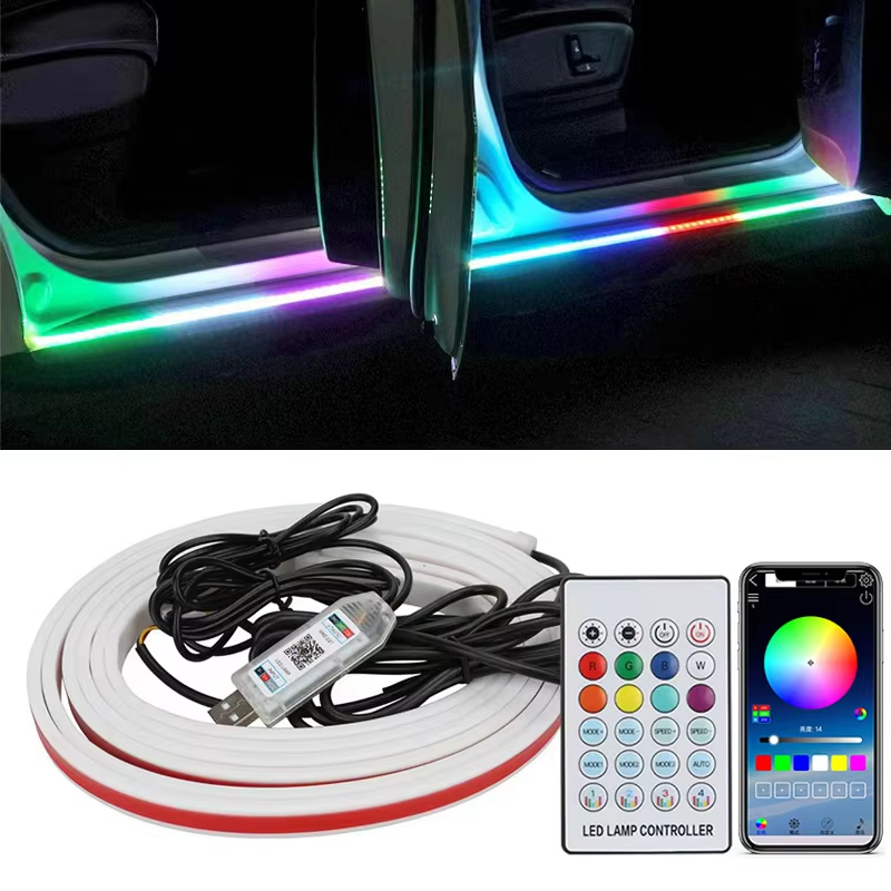 2-in-1-150cm-rgb-car-door-sill-welcome-ambient-light-strip-01 2-in-1 150cm RGB Car Door Sill Welcome Ambient Light Strip