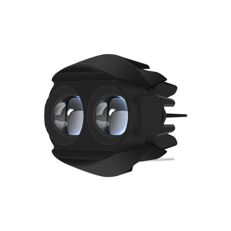 2-Lens LED Laser Spotlight with Dual Color High Low Beam
