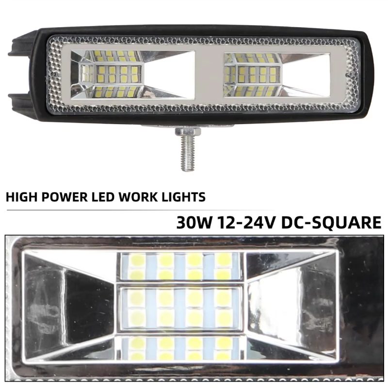 30w-12smd-12v-24v-led-work-light-bar-6000k-for-truck-atv-02 30W 12SMD 12V-24V LED Work Light Bar 6000K for Truck ATV
