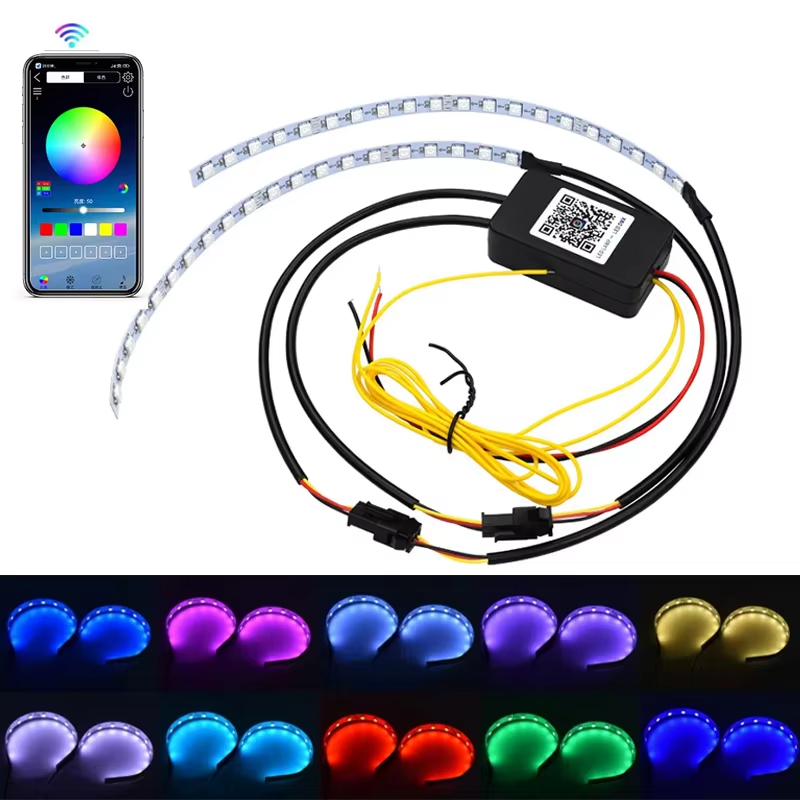 RGB demon eye product for 2.5 and 3 inch projector lens sourcing