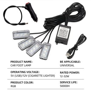 4-in-1-rgb-car-footwell-atmosphere-light-strip-with-app-control-02-1 4-in-1 RGB Car Footwell Atmosphere Light Strip with App Control