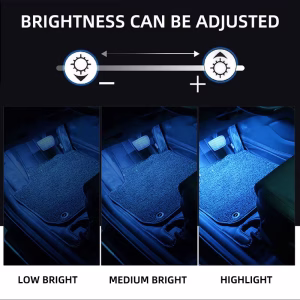 4-in-1-rgb-car-footwell-atmosphere-light-strip-with-app-control-04 4-in-1 RGB Car Footwell Atmosphere Light Strip with App Control
