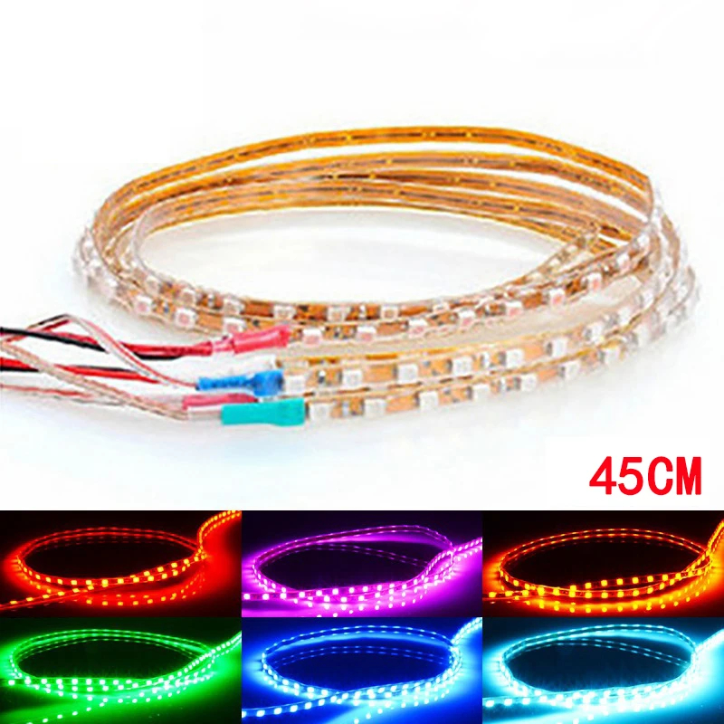 45cm-12v-45smd-led-strip-lights-for-motorcycle-golf-cart-car-06 45cm 12V 45SMD LED Strip Lights for Motorcycle Golf Cart Car