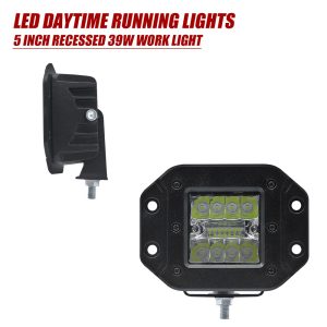5 Inch Recessed Square LED DRL Work Light