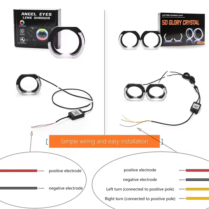5d-crystal-rgb-led-angel-eye-halo-rings-for-2-5-3-inch-projector-lens-03 5D Crystal RGB LED Angel Eye Halo Rings for 2.5/3 Inch Projector Lens