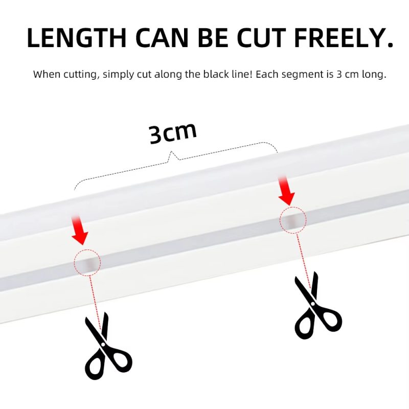 5V USB RGB Neon Strip Light 5M Symphony Flexible Decoration Light