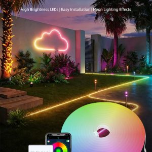 5V USB RGB Neon Strip Light 5M Symphony Flexible Decoration Light
