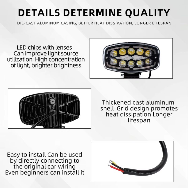 60w-dual-color-led-work-light-with-drl-flow-flash-function-03 60W Dual Color LED Work Light with DRL Flow Flash Function