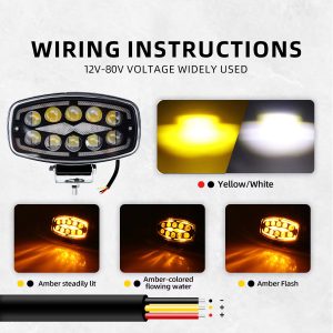 60w-dual-color-led-work-light-with-drl-flow-flash-function-04 60W Dual Color LED Work Light with DRL Flow Flash Function