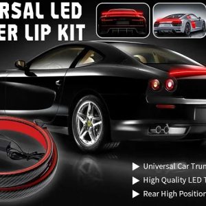 Universal LED Spoiler Rear Lip Kit with Brake DRL Turn Signal - Detail 01 Universal LED Spoiler Rear Lip Kit with Brake DRL Turn Signal - Detail 01