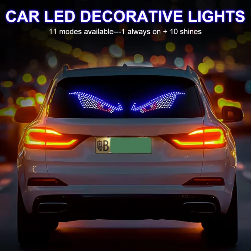 Car LED Devil Eye Dynamic Warning Atmosphere Light - Detail 01 Car LED Devil Eye Dynamic Warning Atmosphere Light - Detail 01