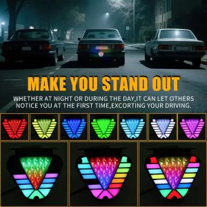 RGB Flowing F1 Rear Brake Warning Light 12V-24V - Detail 03 RGB Flowing F1 Rear Brake Warning Light 12V-24V - Detail 03