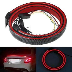 Universal LED Spoiler Rear Lip Kit with Brake DRL Turn Signal - Main 01 Universal LED Spoiler Rear Lip Kit with Brake DRL Turn Signal - Main 01