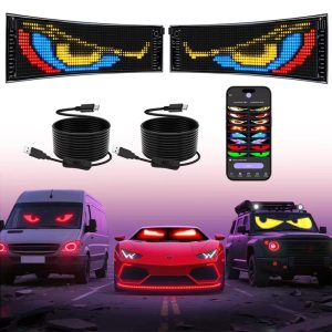 USB Powered Programmable Devil Eye LED Matrix Panel with App Control - Main 01 USB Powered Programmable Devil Eye LED Matrix Panel with App Control - Main 01