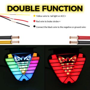 RGB Flowing F1 Rear Brake Warning Light 12V-24V - Main 02 RGB Flowing F1 Rear Brake Warning Light 12V-24V - Main 02