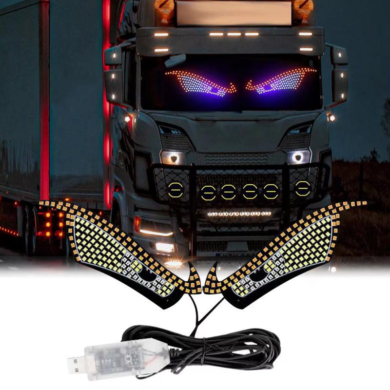 Car LED Devil Eye Dynamic Warning Atmosphere Light - Main 02 Car LED Devil Eye Dynamic Warning Atmosphere Light - Main 02