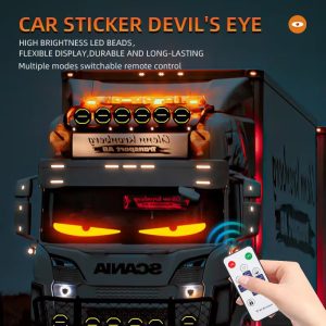 Truck Car Devil Eye LED Pixel Windshield Panel 12V-24V - Main 03 Truck Car Devil Eye LED Pixel Windshield Panel 12V-24V - Main 03