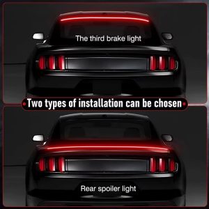 Universal LED Spoiler Rear Lip Kit with Brake DRL Turn Signal - Main 05 Universal LED Spoiler Rear Lip Kit with Brake DRL Turn Signal - Main 05