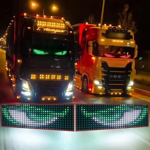 App Controlled Car Truck Devil Eye LED Pixel Panel Light - Main 05 App Controlled Car Truck Devil Eye LED Pixel Panel Light - Main 05