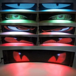 USB Powered Programmable Devil Eye LED Matrix Panel with App Control - Main 06