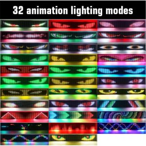 App Controlled Car Truck Devil Eye LED Pixel Panel Light - Main 06 App Controlled Car Truck Devil Eye LED Pixel Panel Light - Main 06