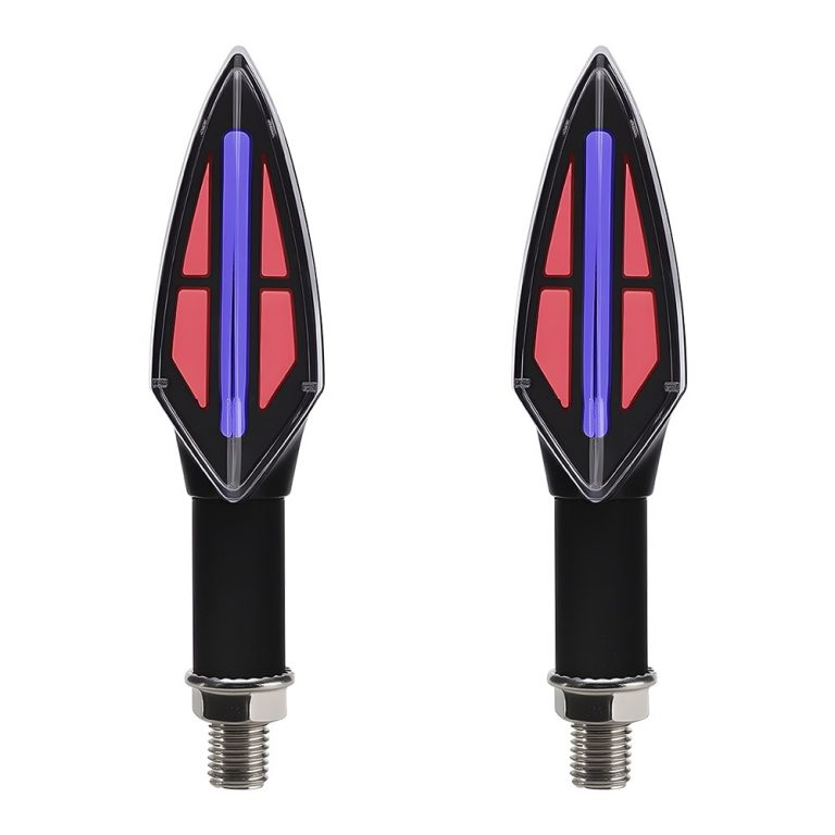 AC 0831 Color Leaf Motorcycle LED DRL Turn Signal Main Product Reference