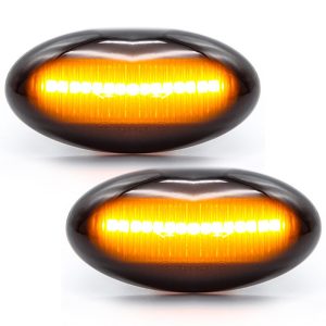 Blsg Bz03 Sequential Led Fender Side Marker Light 02 BLSG-BZ03 Sequential LED Fender Side Marker Light - detail / effect