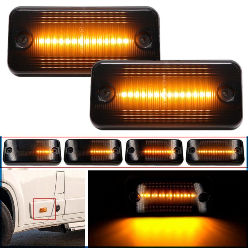 Blsg Bz05 Sequential Led Fender Side Marker Light 05 BLSG Bz05 Sequential LED Fender Side Marker Light 05