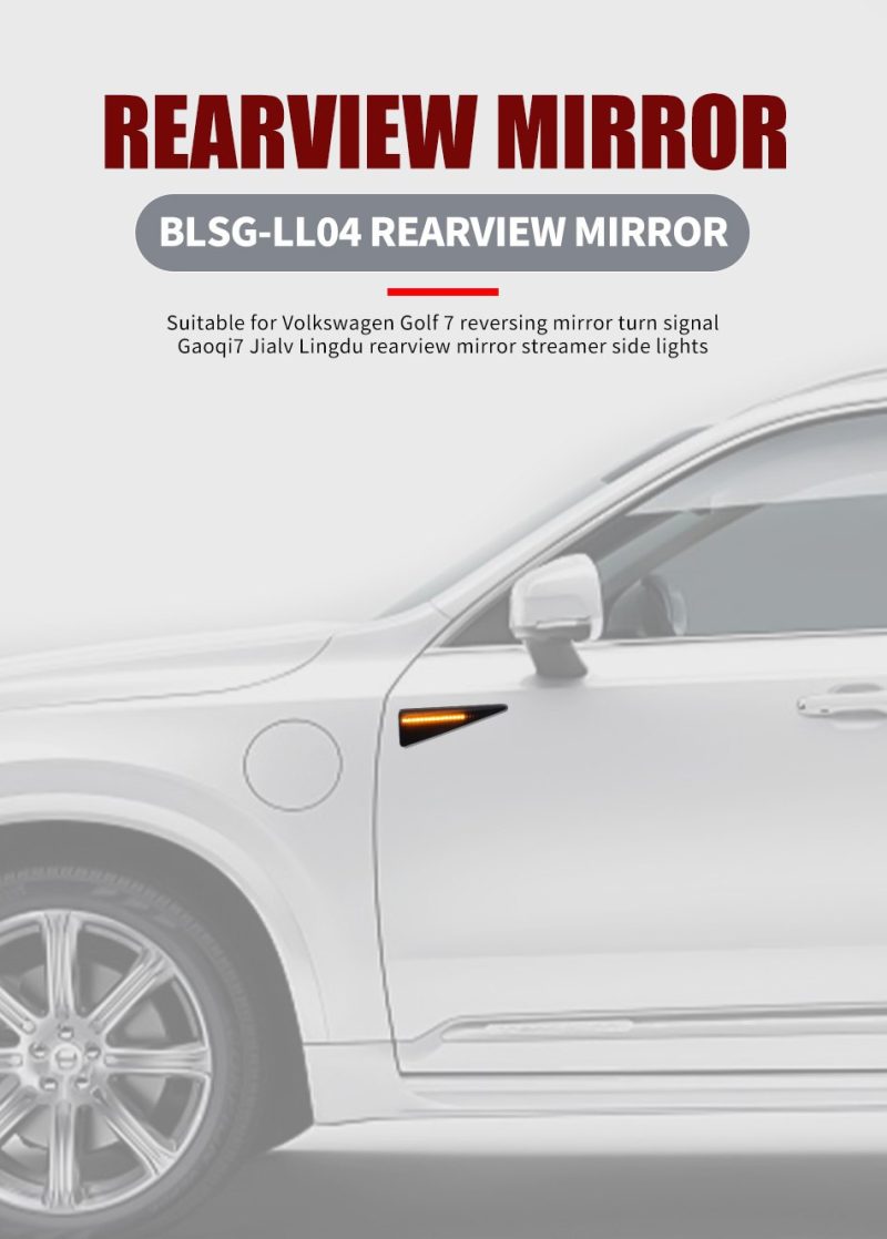 Blsg Ll04 Sequential Led Fender Side Marker Light 06 BLSG Ll04 Sequential LED Fender Side Marker Light 06