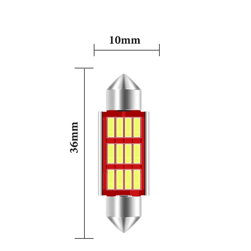 c5w-festoon-led-bulbs-31mm-36mm-39mm-41mm-6000k-white-10pcs-pack-05 C5W Festoon LED Bulbs 31mm 36mm 39mm 41mm 6000K White, 10pcs Pack