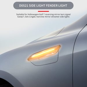 D0521 Fiat Fiorino Qubo Sequential Led Fender Side Marker Light 06 D0521 Sequential LED Fender Side Marker Light for Fiat Fiorino Qubo - installation / package