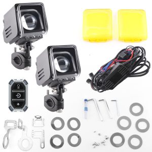 DS01 High-Low Beam Integrated LED Spotlight Pair