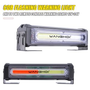 Dual-Color Linear COB LED Warning Light Bar Options