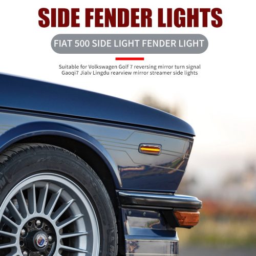Fiat 500 Sequential LED Fender Side Marker Light