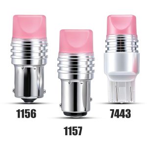 Flat Lens LED Brake Position Bulb 1156 1157 7443