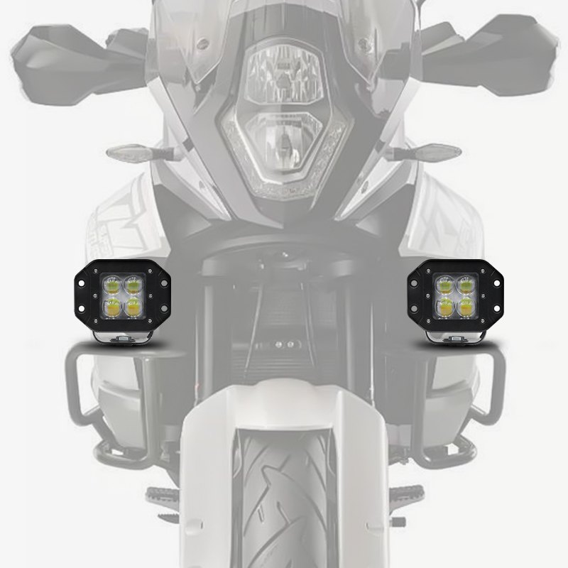 Led Four Eye Lens Auxiliary Spotlight Motorcycle Off Road 03 LED Four Eye Lens Auxiliary Spotlight Motorcycle Off Road 03