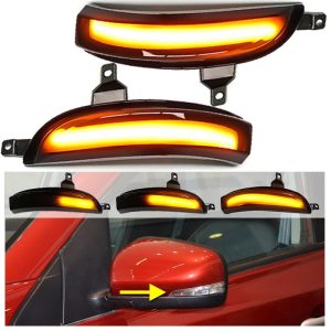 Lsg Ll05 Sequential Led Rearview Mirror Turn Signal Light 05 LSG-LL05 Sequential LED Rearview Mirror Turn Signal Light - installation / package