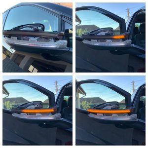 Lsg Syt02 Sequential Led Rearview Mirror Turn Signal Light 04 LSG-SYT02 Sequential LED Rearview Mirror Turn Signal Light - detail / effect