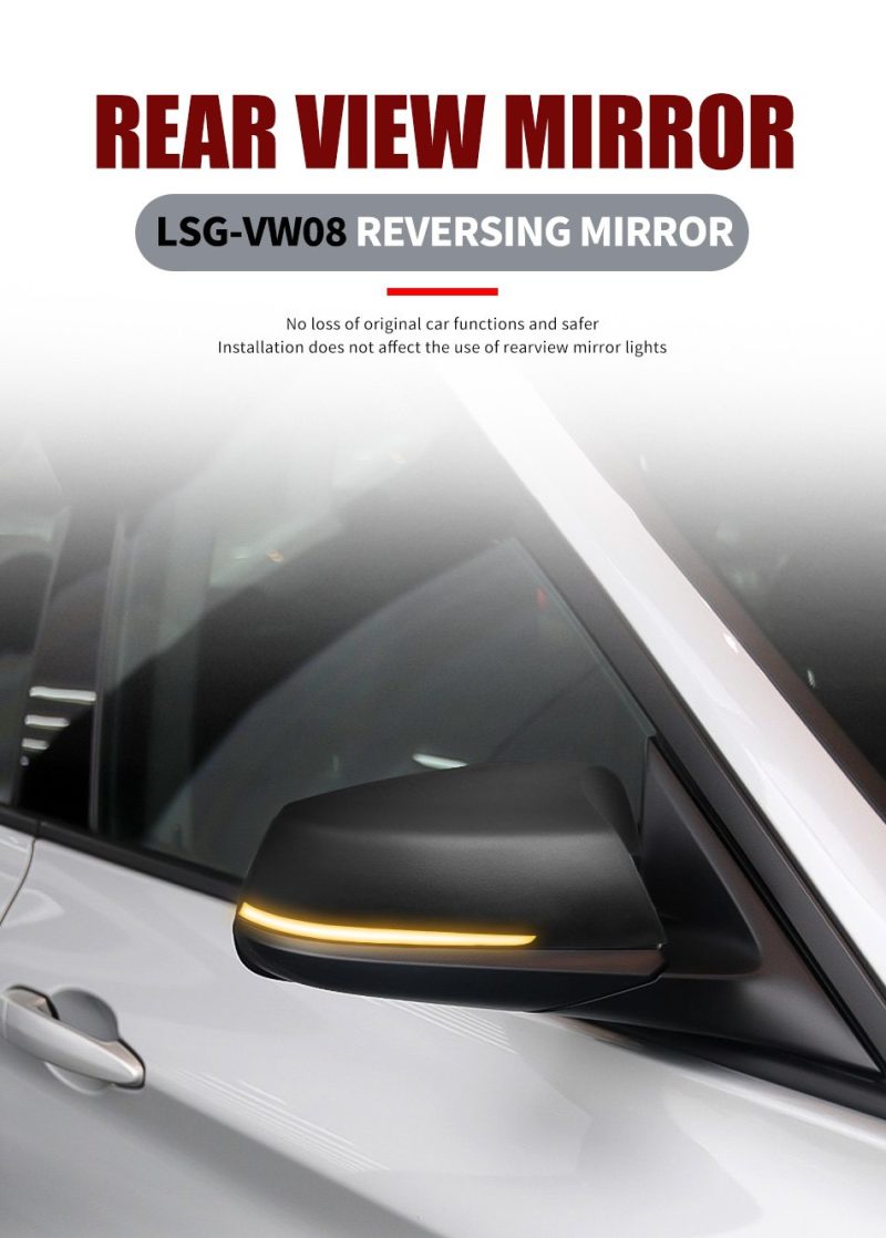 Lsg Vw08 Vw Sequential LED Rearview Mirror Turn Signal Light 06