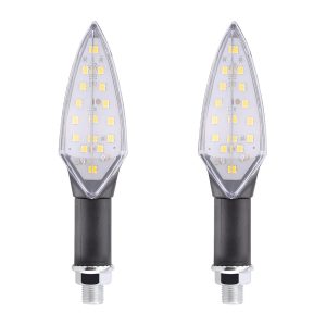 Motorcycle AC-Flow LED Turn Signal Shape Options