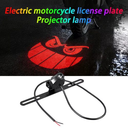 Motorcycle Devil Eye LED License Plate Projection Tail Light